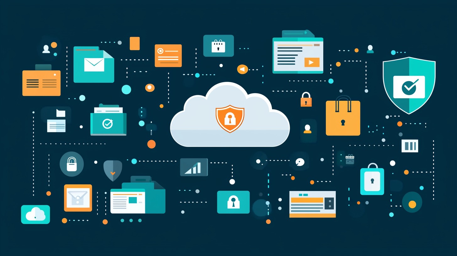 Documents being scanned into a cloud